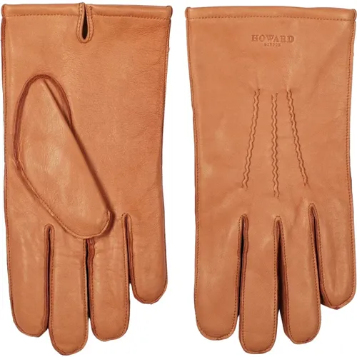 Hochwertige Lederhandschuhe in Tan , Herren, Größe: XL - Howard London - Modalova