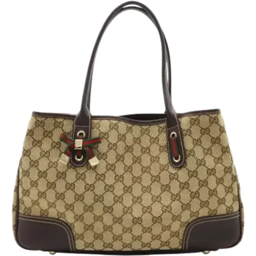 Pre-owned Canvas totes , female, Sizes: ONE SIZE - Gucci Vintage - Modalova