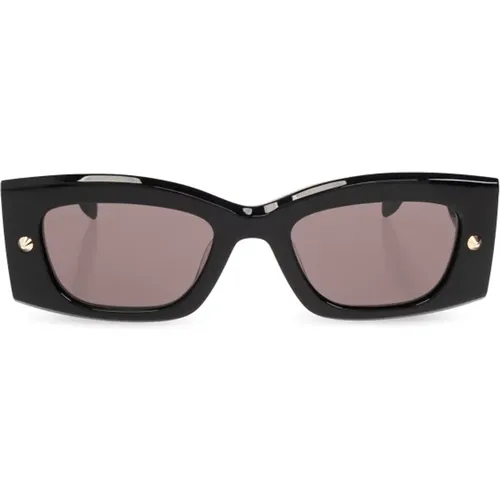 Sunglasses with logo , female, Sizes: ONE SIZE - alexander mcqueen - Modalova