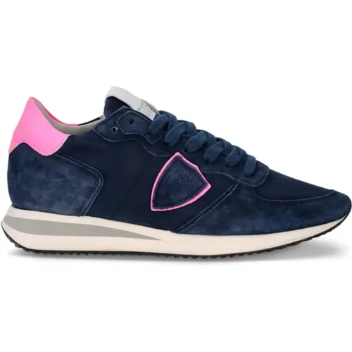 Vintage Chic Trpx Low Top Sneakers , Damen, Größe: 41 EU - Philippe Model - Modalova