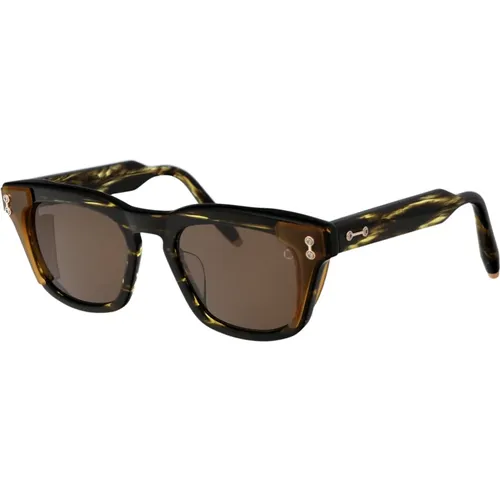 Stylish ARA Sunglasses for Summer , male, Sizes: 52 MM - Akoni - Modalova