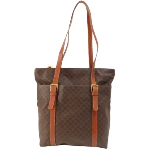 Pre-owned Canvas celine-bags , female, Sizes: ONE SIZE - Celine Vintage - Modalova