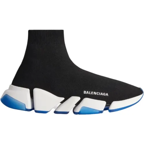Speed 2.0 Clear Sole Sneaker , male, Sizes: 5 UK - Balenciaga - Modalova