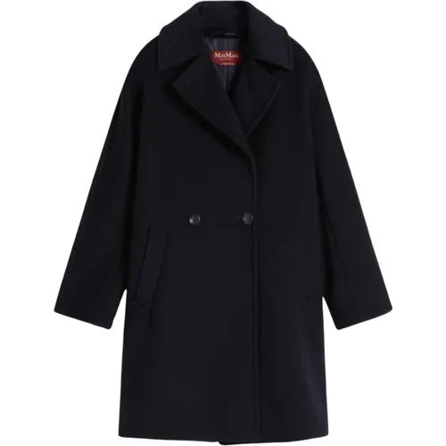 Double-Breasted Coat , female, Sizes: M - Max Mara - Modalova