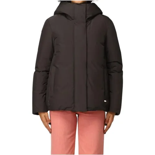 Short Down Jacket for Women , female, Sizes: L - Woolrich - Modalova