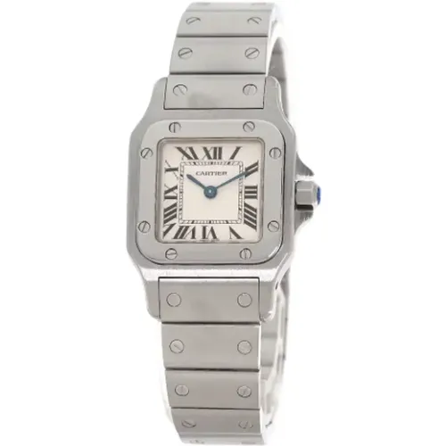 Pre-owned Glass watches , female, Sizes: ONE SIZE - Cartier Vintage - Modalova