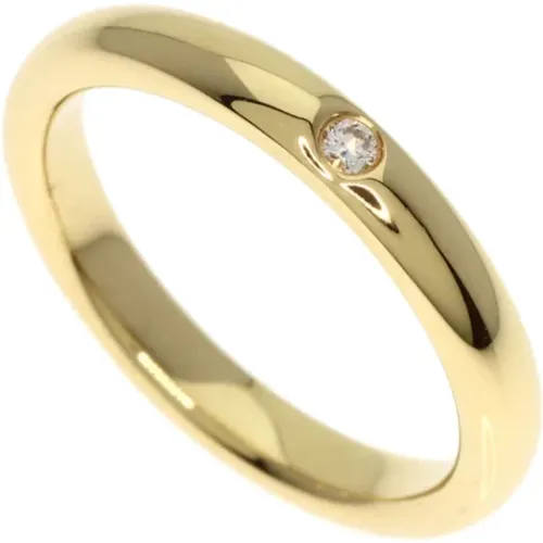 Pre-owned Gold rings , female, Sizes: ONE SIZE - Tiffany & Co. Pre-owned - Modalova