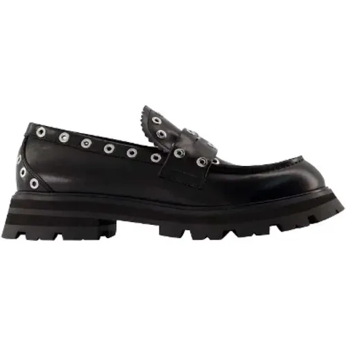 Leather flats , female, Sizes: 9 UK - alexander mcqueen - Modalova