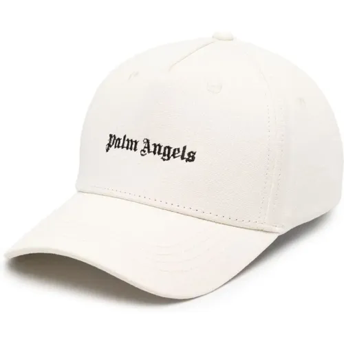 Baseball Hat with Logo , male, Sizes: ONE SIZE - Palm Angels - Modalova