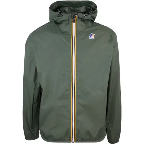 Waterproof Ripstop Windproof Breathable Jacket , male, Sizes: 2XL, M, XL, S - K-way - Modalova