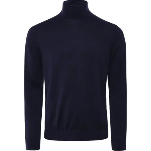 Essential Rollneck Turtleneck in Pure Virgin Wool , male, Sizes: 2XL - Emporio Armani - Modalova