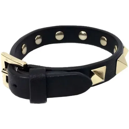 Pre-owned Leather bracelets , female, Sizes: ONE SIZE - Valentino Vintage - Modalova