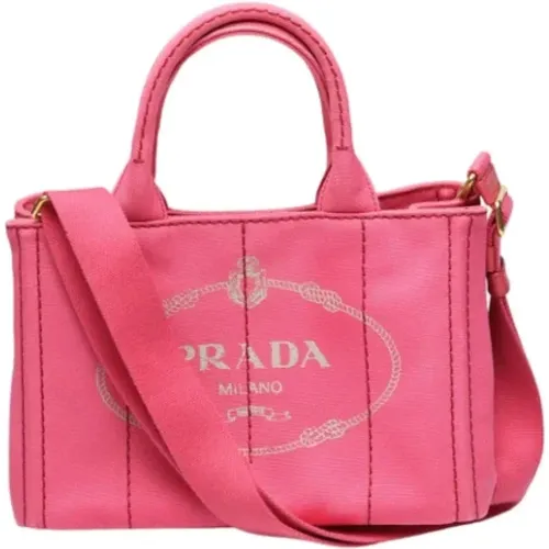 Pre-owned Denim totes , female, Sizes: ONE SIZE - Prada Vintage - Modalova