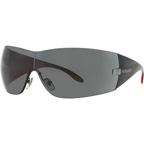 Sunglasses Ve2054 100187 41 , female, Sizes: 41 MM - Versace - Modalova