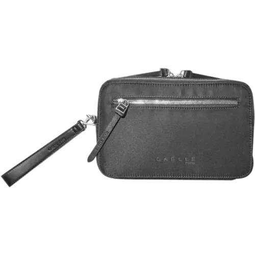 Modern Nylon Wristlet with Zip Pocket , male, Sizes: ONE SIZE - Gaëlle Paris - Modalova