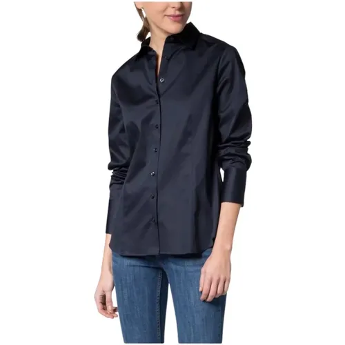 Elegante Bluse 5352 D708 Al=B , Damen, Größe: 4XL - Eterna - Modalova