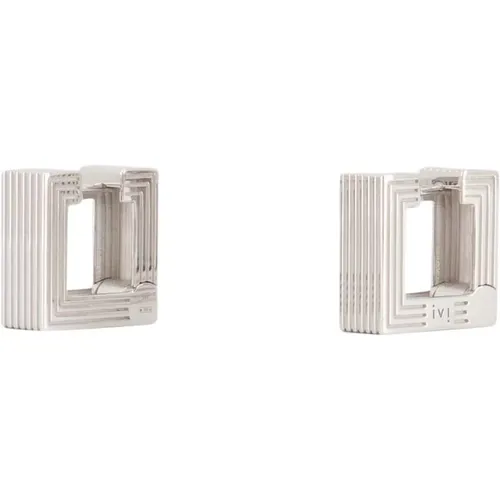 Small Aurelia Earring - Silver - , female, Sizes: ONE SIZE - IVI - Modalova