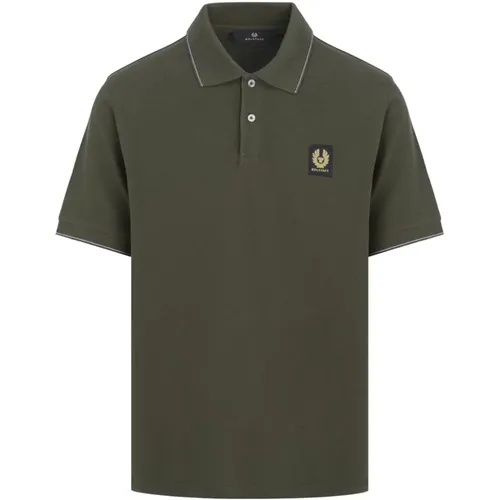Double Tipped Polo Shirt , male, Sizes: L, M, S, 2XL - Belstaff - Modalova