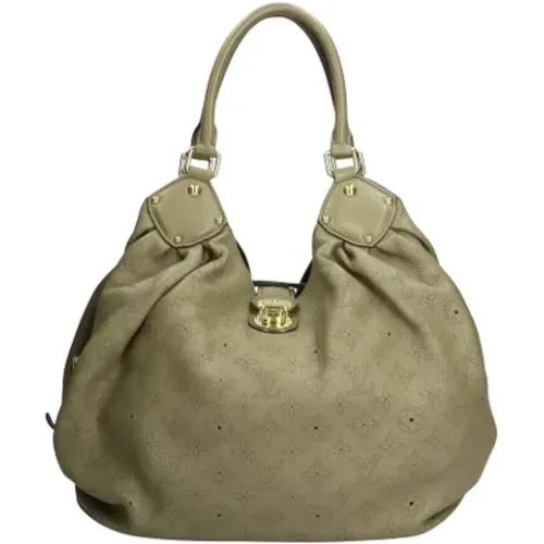 Pre-owned Leather shoppers , female, Sizes: ONE SIZE - Louis Vuitton Vintage - Modalova