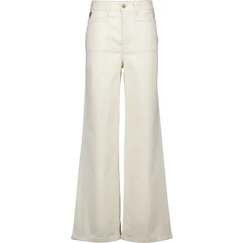 Plata Jeans Cream , female, Sizes: W31 L32, W29 L32 - Lois - Modalova