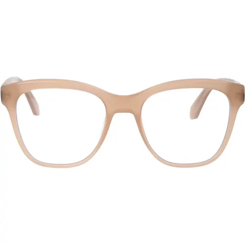 Stylish Optical Style 69 Glasses , unisex, Sizes: 54 MM - Off White - Modalova