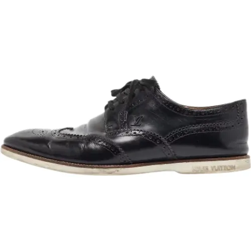 Pre-owned Leder flats , Herren, Größe: 43 EU - Louis Vuitton Vintage - Modalova