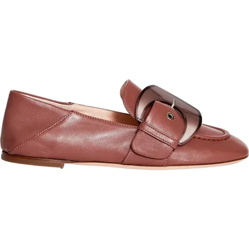 Women`s Shoes Loafer Leather Ss23 , female, Sizes: 3 UK - AGL - Modalova