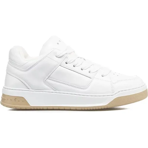 Weiße Sneakers für Männer Aw24 , Herren, Größe: 43 1/2 EU - Hogan - Modalova