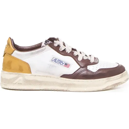 Casual Sneakers in Cotton Blend , male, Sizes: 10 UK, 9 UK, 7 UK - Autry - Modalova