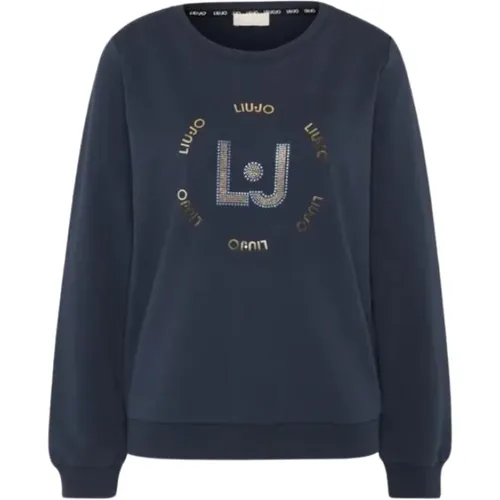 Casual Sweatshirt mit Stil , Damen, Größe: L - Liu Jo - Modalova