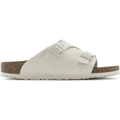 Wildleder Zurich Sandalen für Herren , Herren, Größe: 42 EU - Birkenstock - Modalova