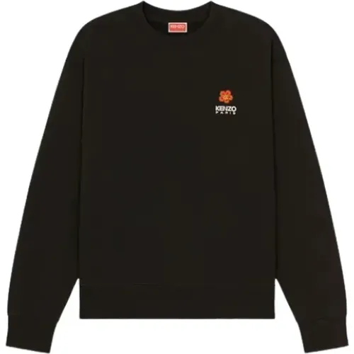 Sweater with Iconic Boke Flower Motif , male, Sizes: L, M, XL - Kenzo - Modalova