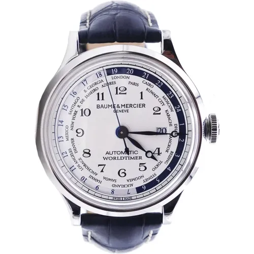 Watch Uomo - M0A10106 - Capeland Worldtimer , male, Sizes: ONE SIZE - Baume et Mercier - Modalova