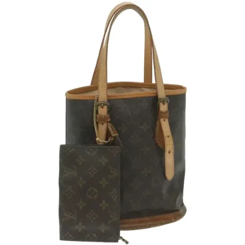 Pre-owned Canvas shoulder-bags , female, Sizes: ONE SIZE - Louis Vuitton Vintage - Modalova