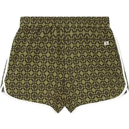 Baumwoll Kurze Shorts für Frauen , Damen, Größe: M - Wales Bonner - Modalova