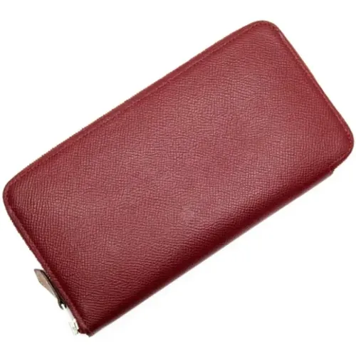 Pre-owned Leather wallets , female, Sizes: ONE SIZE - Hermès Vintage - Modalova