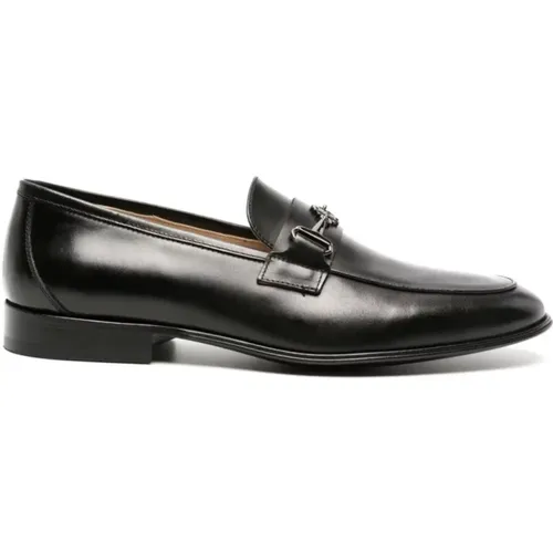 Leather Casual Loafers , male, Sizes: 7 UK - Roberto Cavalli - Modalova