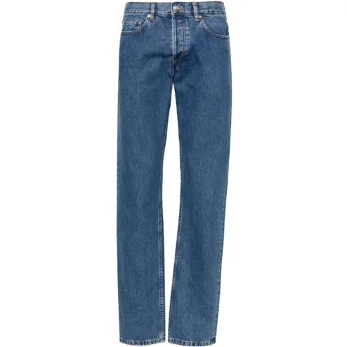 Classic Straight Cut Denim Jeans , male, Sizes: W29 - A.p.c. - Modalova