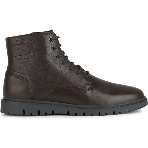 Ankle Boots for Men , male, Sizes: 10 UK, 7 UK, 8 UK - Geox - Modalova