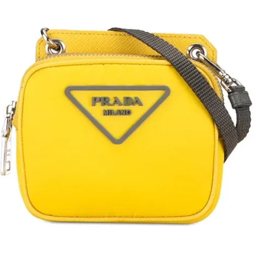 Pre-owned Nylon schultertasche - Prada Vintage - Modalova