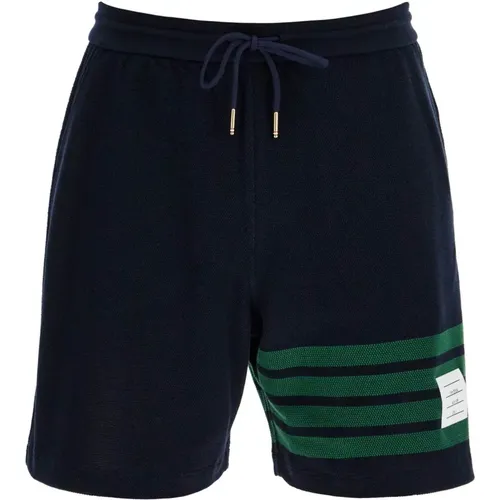 Bar Baumwoll-Bermuda-Shorts - Thom Browne - Modalova