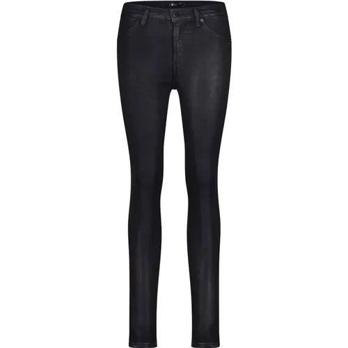 Super Skinny Ankle Jeans , Damen, Größe: W28 - 7 For All Mankind - Modalova