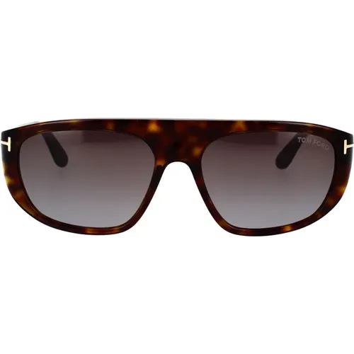 Classic Pilot Sunglasses , unisex, Sizes: 58 MM - Tom Ford - Modalova