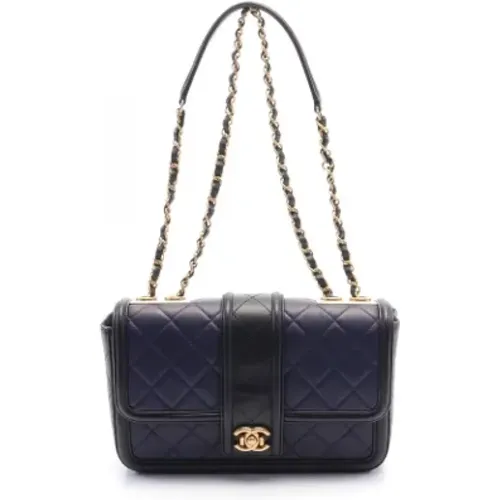 Pre-owned Leather chanel-bags , female, Sizes: ONE SIZE - Chanel Vintage - Modalova