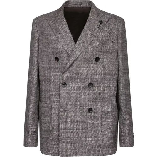 Brauner Blazer Stilvoll Elegant - Lardini - Modalova