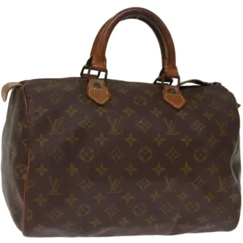 Pre-owned Canvas handbags , female, Sizes: ONE SIZE - Louis Vuitton Vintage - Modalova