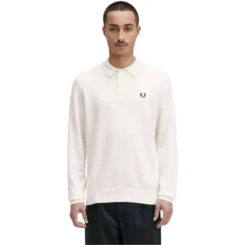 Langarm-Strickpolo Fred Perry - Fred Perry - Modalova