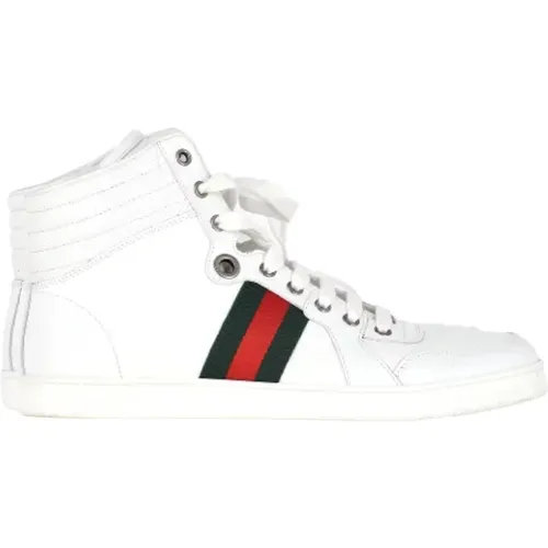 Pre-owned Leather sneakers , male, Sizes: 6 1/2 UK - Gucci Vintage - Modalova