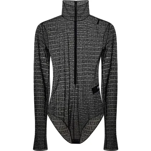 Schwarzes Top mit Stil , Damen, Größe: L - Givenchy - Modalova