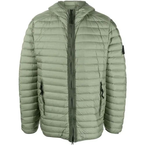 Packable Padded Jacket , male, Sizes: L, XL - Stone Island - Modalova